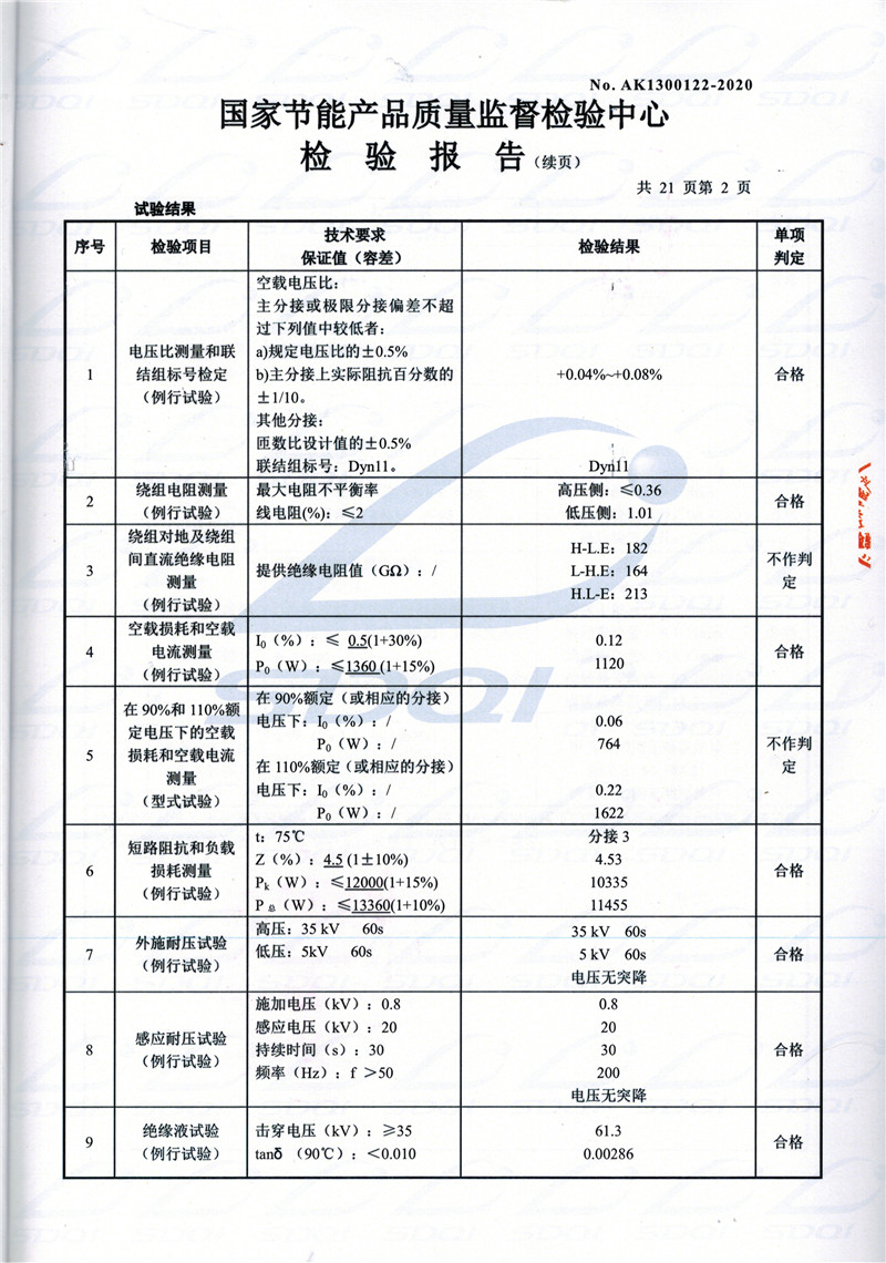 高低压试验报告-S11-1250巴音郭楞巴音郭楞巴音郭楞油浸式变压器-2.jpg